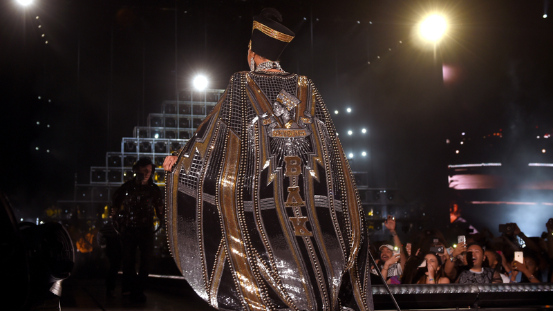 Beyonce Knowles performs onstage during 2018 Coachella Valley Music And Arts Festival Weekend 1 on April 14, 2018 in Indio, California.